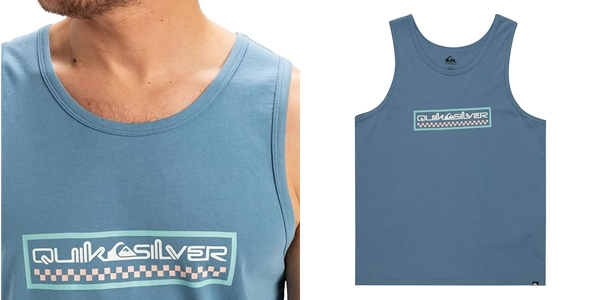 camiseta sin mangas Quiksilver Ev Sun Dagger Tank para hombre oferta