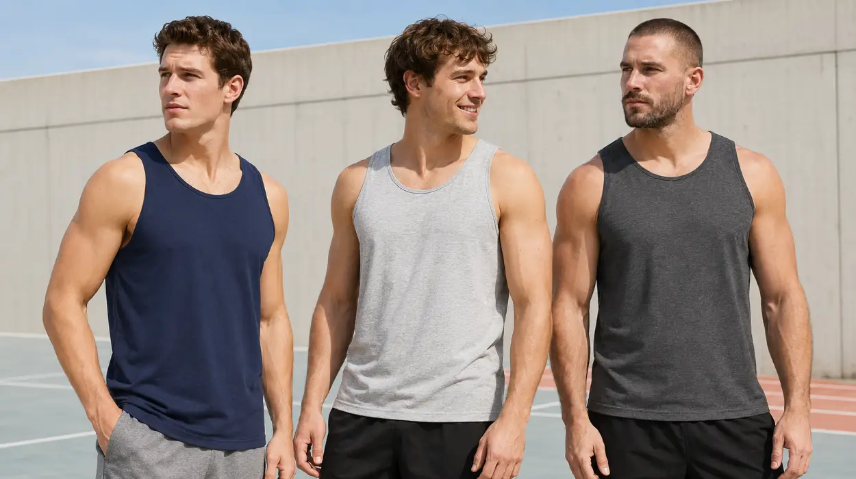 Camiseta sin mangas para hombre Build Your Brand en varios colores y tallas hasta 5XL