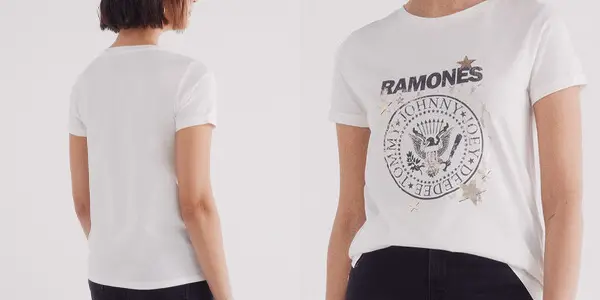 Camiseta Springfield Ramones