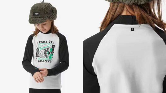 Camiseta térmica niños Wedze BL500 barata