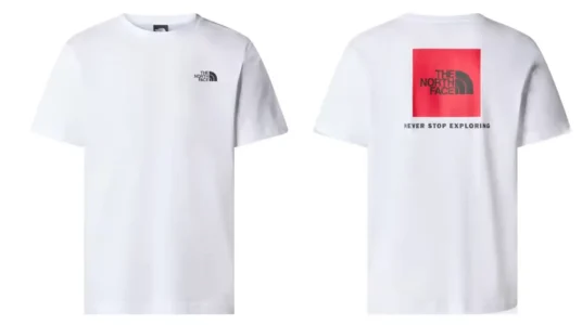 camiseta the north face redbox barata