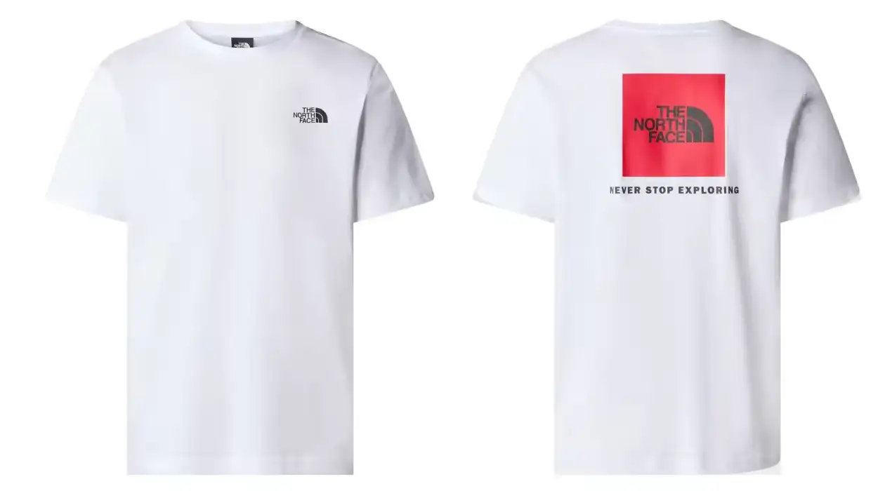 camiseta the north face redbox barata