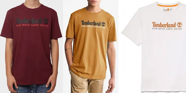 Camiseta Timberland WESS en varios modelos para hombre barata