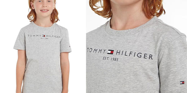 Chollo Camiseta Tommy Hilfiger Essential infantil barata