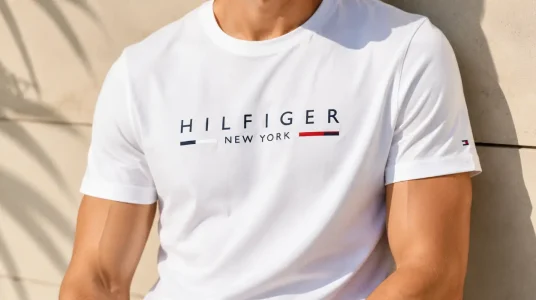 Camiseta Tommy Hilfiger New York Tee Slim Fit de manga corta para hombre