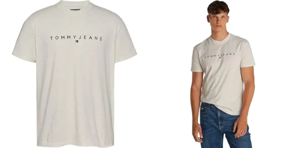 Camiseta Tommy Jeans TJM Reg Lineal Logo