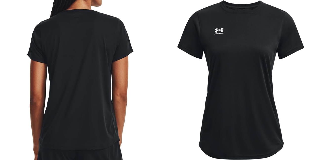 Camiseta de manga corta Under Armour Challenger Training para mujer