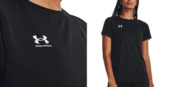 Camiseta de manga corta Under Armour Challenger Training para mujer