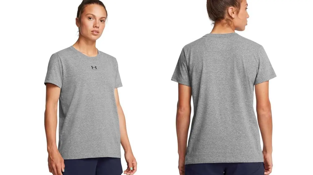 Camiseta Under Armour UA Rival Core SS mujer barata