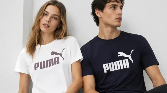 Camiseta PUMA ESS No. 1 Logo Unisex Adulto en azul marino