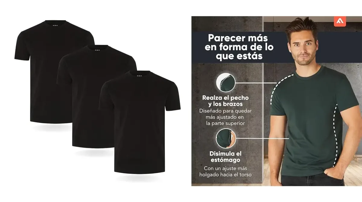 Camisetas de algodón de las que sientan fenomenal a un precio fantástico