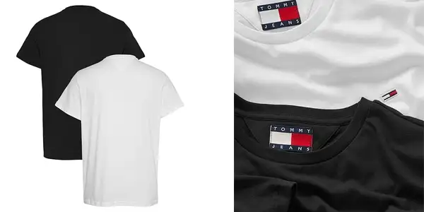 camisetas Tommy Jeans Slim pack oferta