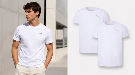 2 Camisetas básicas Pepe Jeans para hombre