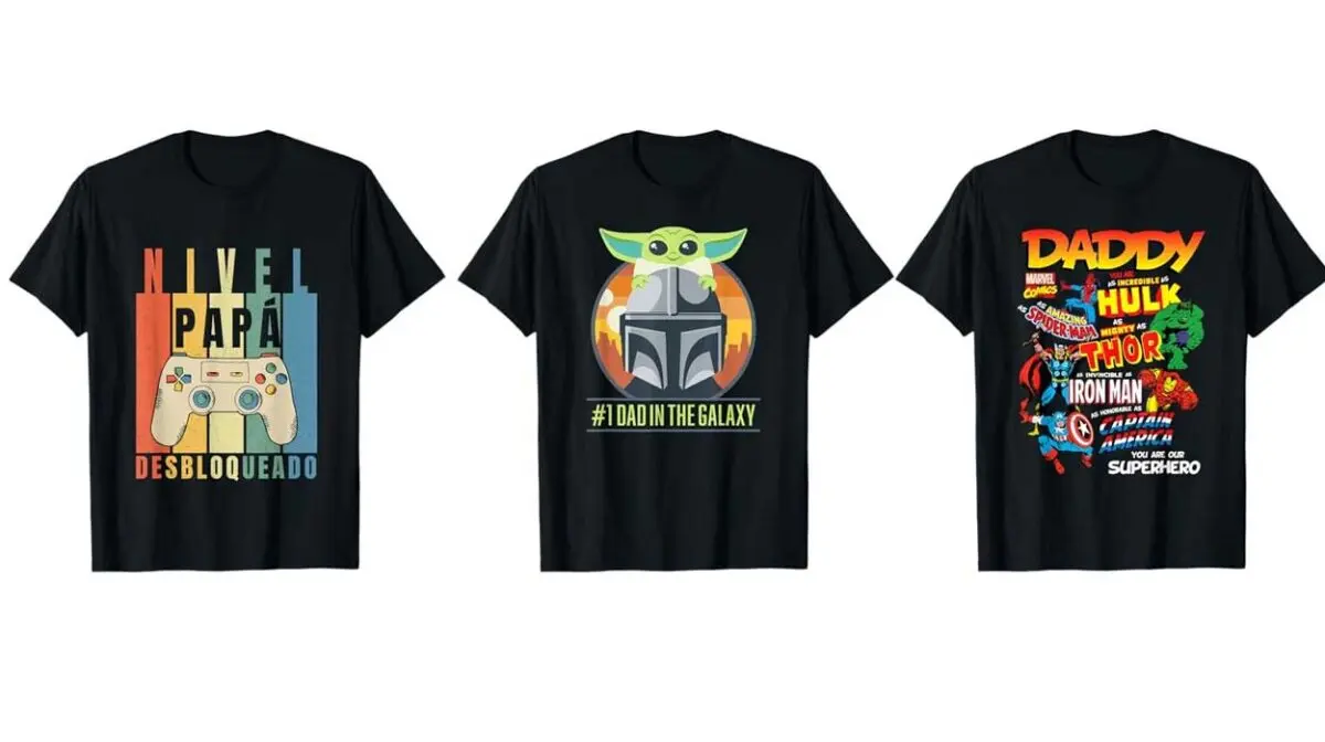 Estas camisetas divertidas y frikis son ideales como regalo para el Día del Padre