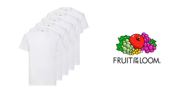 Camisetas Fruit of the loom baratas