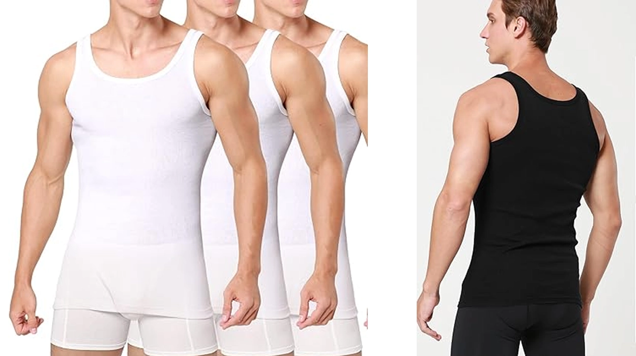 camisetas interiores clásicas de tirantes