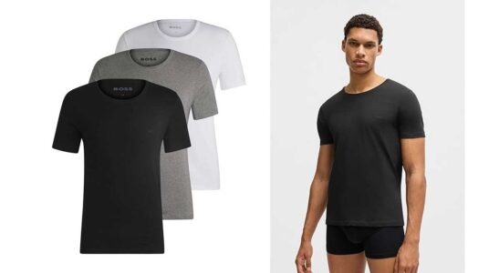 Camisetas interiores Hugo Boss hombre baratas