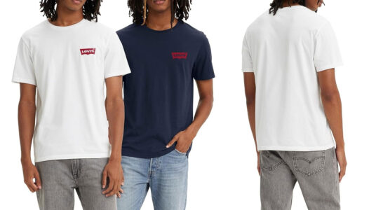 Pack x2 camisetas Levi's rebajadas