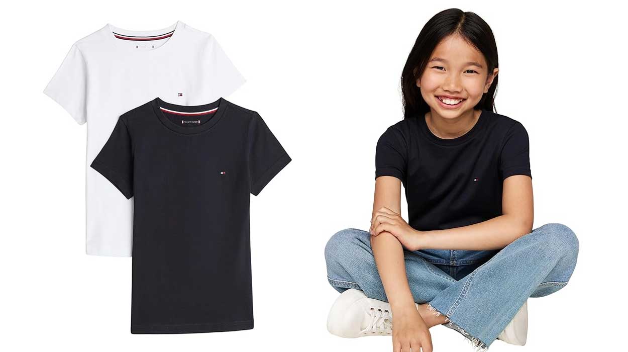 Camisetas Tommy Hilfiger infantiles baratas