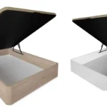 canapé abatible de madera con tapa 3d barato