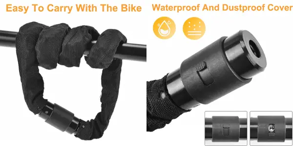Candado para bicicleta Homoto con llave