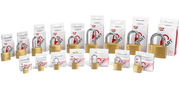 Candado antirrobo IFAM SR20AL Gama Start de 20 mm