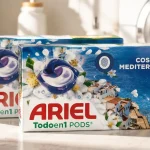 Cápsulas Ariel Todo en 1 PODS Brisa Marina y Jazmín para 114 lavados