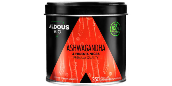 Ashwagandha Capsulas Orgánica 2160 mg