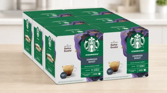 Disfruta en casa del café Starbucks Espresso Roast en cápsulas Dolce Gusto