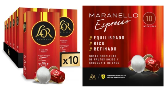 cápsulas de café L'OR Espresso Maranello Espresso