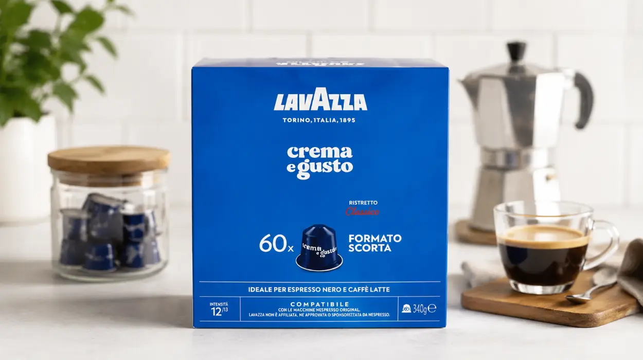 Pack x60 Cápsulas Lavazza Crema e Gusto Risveglio Classico para Nespresso