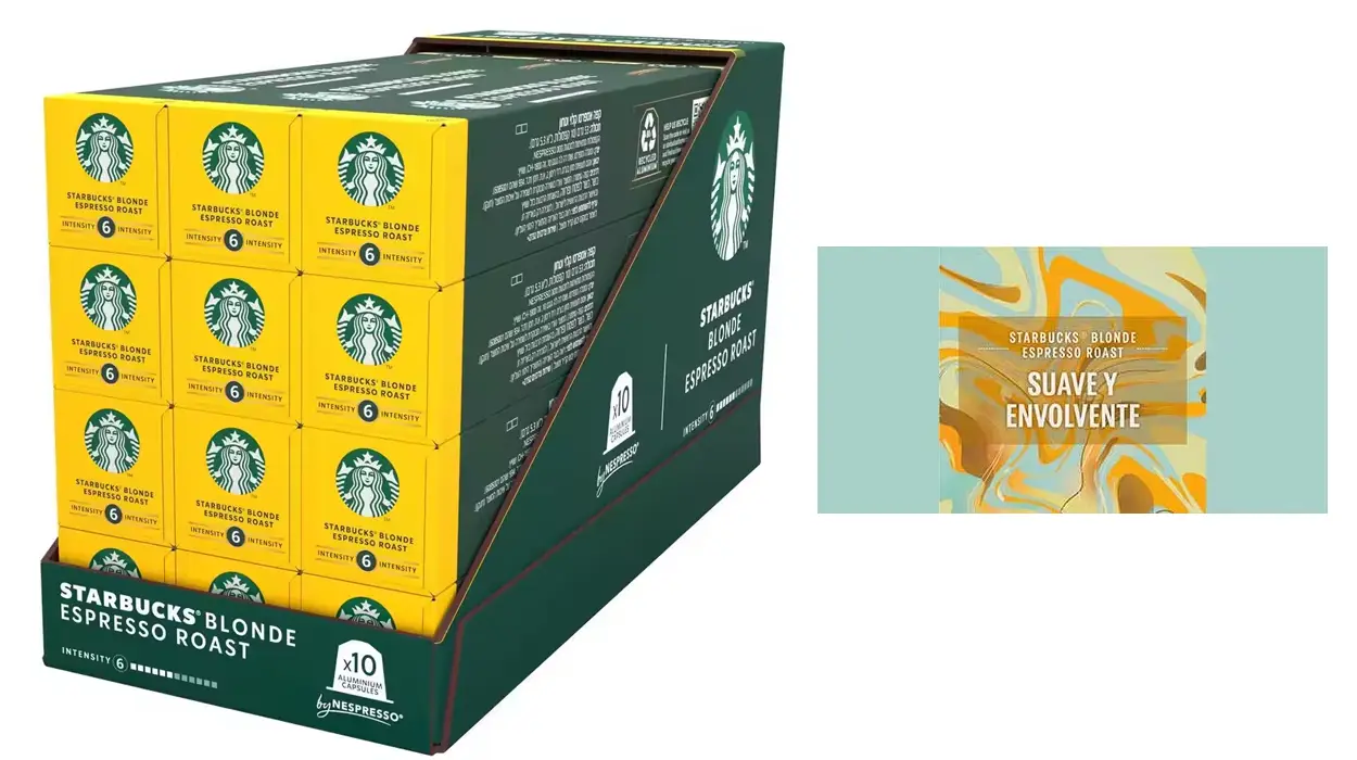 cápsulas de café Starbucks Blonde Espresso Roast