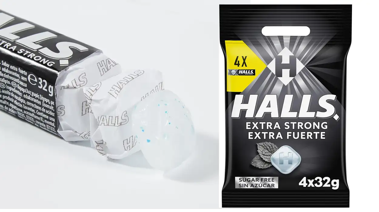 caramelos Halls Extra Fuerte sabor eucalipto baratos