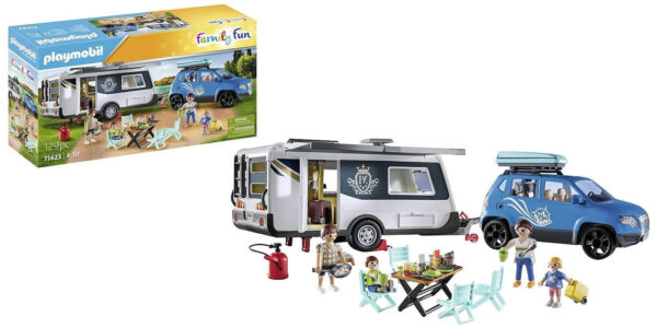 Caravana con coche PLAYMOBIL Family Fun