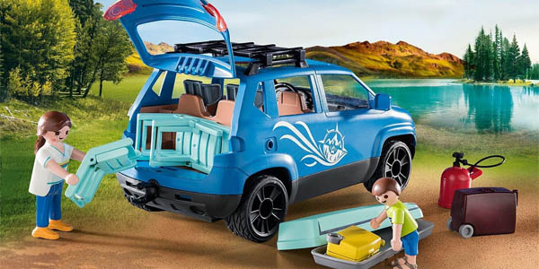 Caravana con coche PLAYMOBIL Family Fun