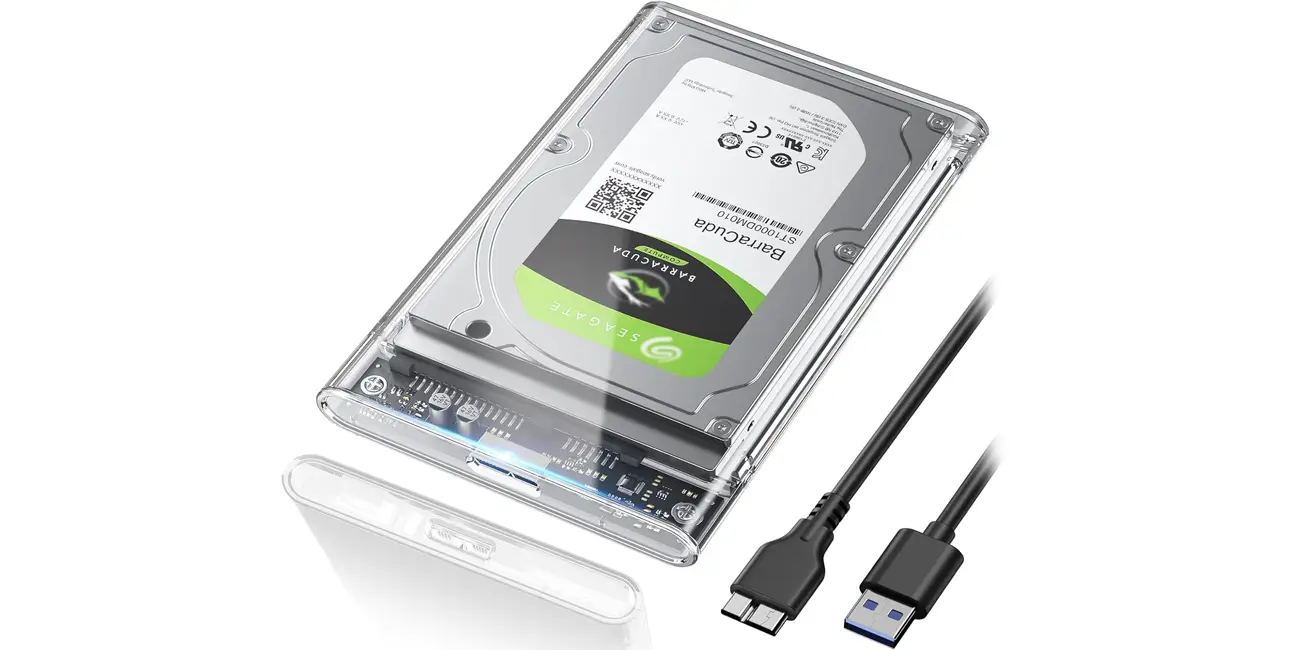 Carcasa externa para discos duros de 2.5"