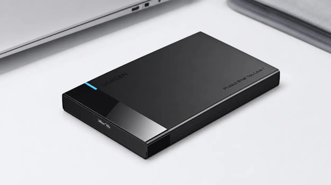 Carcasa UGREEN para disco duro o SSD de 2,5 pulgadas, USB 3.0 con UASP