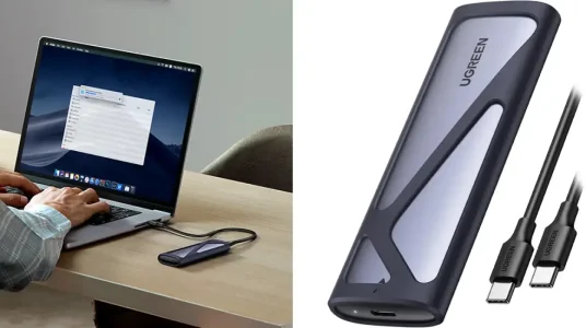 Carcasa UGREEN para discos SSD M.2 NVMe