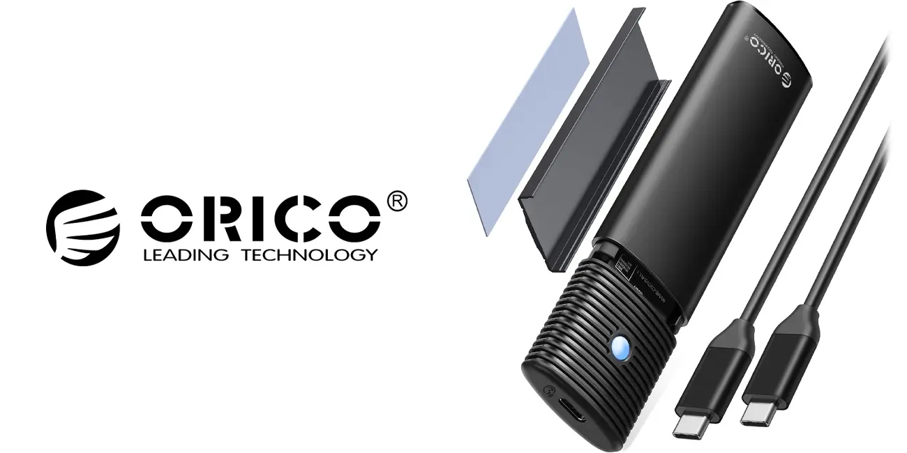Carcasa Orico USB-C para discos SSD NVMe