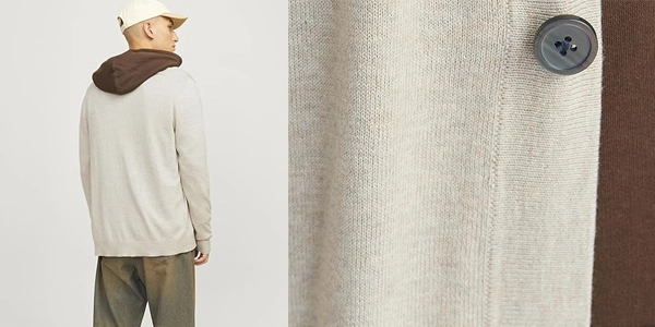 cárdigan Jack & Jones Knitted Plain oferta