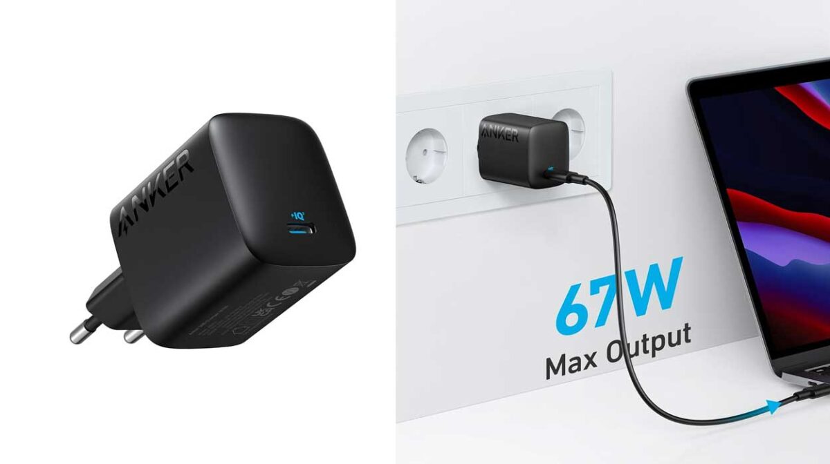 Cargador Anker USB-C de 67W
