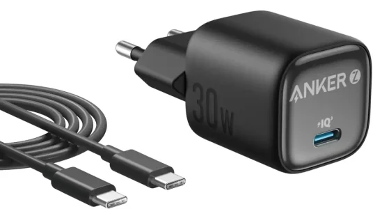 Cargador USB-C Anker Zolo GaN de 30W