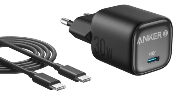 Cargador USB-C Anker Zolo GaN de 30W