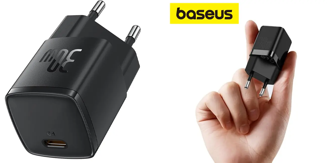 Cargador USB-C Baseus de 30W