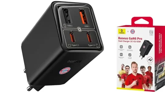 Cargador múltiple Baseus GaN6 Pro