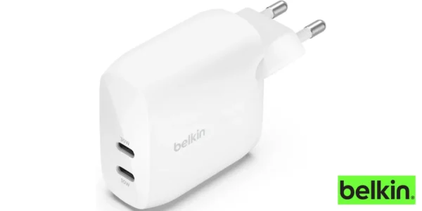Cargador Belkin BoostCharge de 60W con 2x USB-C