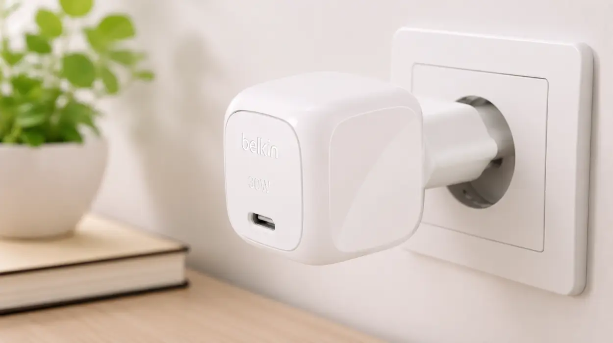 Cargador de pared Belkin BoostCharge Compact de 30 W USB-C Power Delivery
