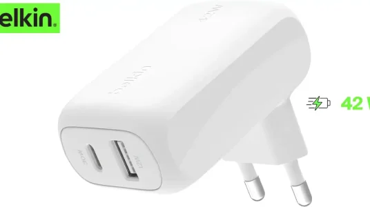Cargador Belkin BoostCharge de 42W