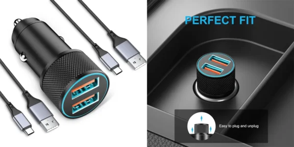 Cargador de coche LUOSIKE de 26W