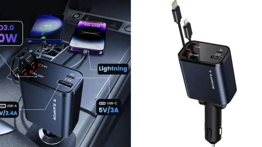Cargador de coche RAMPOW 65W
